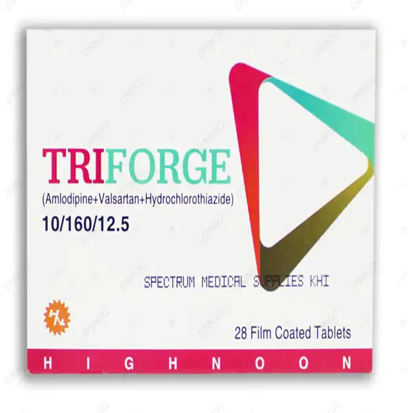 Triforge 10/160/12.5mg